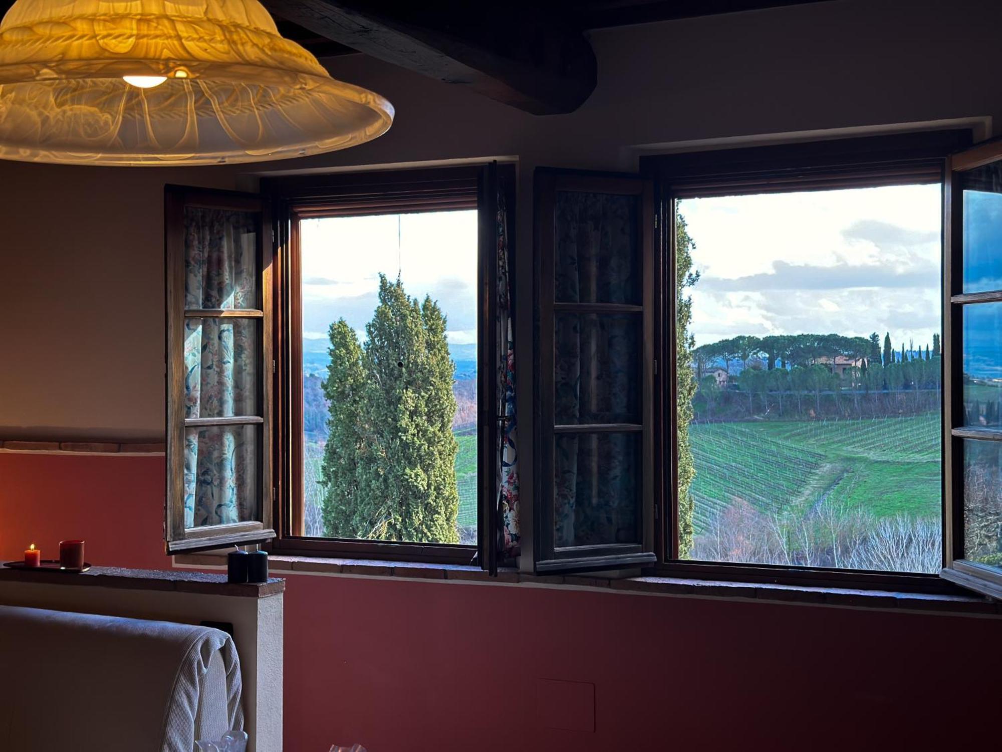 Appartamento Il Vecchio Fienile San Gimignano Bagian luar foto